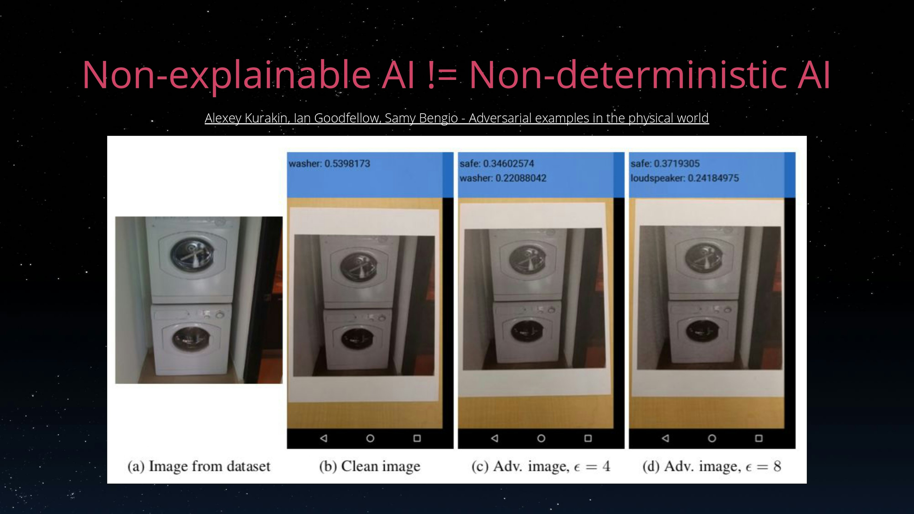 The three stages of Explainable AI - Adversarial attacks